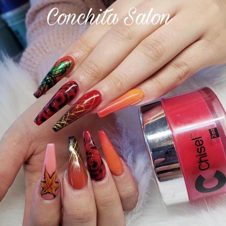 Nail set by Conchita's (from their Facebook)